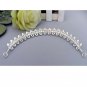 Bridal Rhinestone crown forehead band topknot headpiece Hair Tiara HR222