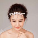 Bridal crystal rhinestone Forehead Band hair Vines Halo tiara HR293T