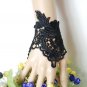 2 pcs Sexy Belly dance lace Bohemian gothic Black Bracelet BR383