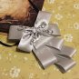 Wedding Satin Tuxedo Prom Groom rhinestone Bow Tie Retro Formal Party BA199
