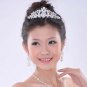 Bridal Butterfly Rhinestone Crystal Headpiece crown Hair tiara Headband HR195