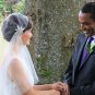 Bridal Wedding Tulle applique headpiece with Veil Fascinator V16