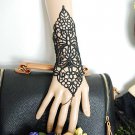 Sexy Belly dance tattoo Bohemian gothic Black butterfly slave Bracelet BR357