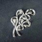 Bridal Vintage style bling Czech crystal Rhinestone Brooch pin PI428