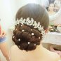 Bridal dance Rhinestone applique ribbon headband Princess Prom Tiara HR270