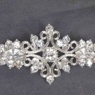 Bridal rhombus vintage style Czech crystal Rhinestone Brooch pin PI516