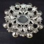 Bridal dress Vintage style Czech Rhinestone Brooch pin Pi331