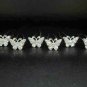 6 Bridal vintage style crystal Butterfly rhinestone Hairpin hair pin BH185