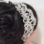Bridal dance Rhinestone Flower headpiece Princess Prom Tiara comb RB653