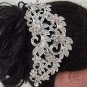 Bridal dance Rhinestone Flower headpiece Princess Prom Tiara comb RB653