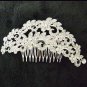 Bridal dance Rhinestone Flower headpiece Princess Prom Tiara comb RB653