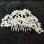 Bridal dance Rhinestone Flower headpiece Princess Prom Tiara comb RB653