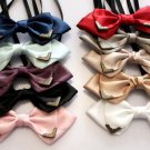 Wedding Satin Tuxedo Prom Groom Bow Tie Retro Formal Party BA200