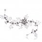 Bridal Clear Rhinestone headpiece Adjustable forehead band Tiara HR269R