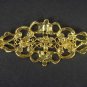 Bridal Crystal rhombus Vintage style Czech Rhinestone Brooch pin Pi180