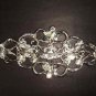Bridal Crystal rhombus Vintage style Czech Rhinestone Brooch pin Pi180