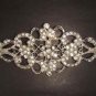 Bridal Crystal rhombus Vintage style Czech Rhinestone Brooch pin Pi180
