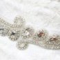 Crystal Bridal Sash-Rhinestone waist Sash-Wedding applique Dress Belt HR322