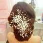 Bridal Faux pearl Adjustable forehead band Tiara HR285