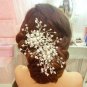 Bridal Faux pearl Adjustable forehead band Tiara HR285