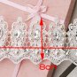 Bridal Rhinestone Crystal adjustable lace Prom Princess crown tiara HR306