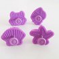 4 Pcs Beach Starfish Crab Shell Cookie Cutter Set- random Cutter Color BM13