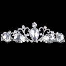 Bridal rhinestone crystal elegant Victorian forehead band Hair Tiara Crown HR254