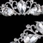 Bridal rhinestone crystal elegant Victorian forehead band Hair Tiara Crown HR254