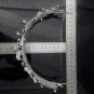 Bridal Rhinestone crystal dangle Topknot Maang tikka deco Headpiece HR302