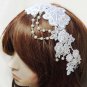 Bridal Prom lace bead dance Hair tiara headband HR263