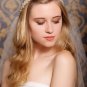 Bridal Rhinestone trim sash applique accessory headband Prom Tiara HR315