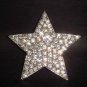 Bridal Star crystal Corsage Czech Rhinestone Brooch pin Pi184