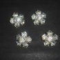 10 pcs 18 mm Repair Faux Pearl sew Czech Rhinestone repair dress button BN40