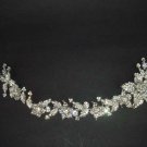 Bridal Headpiece Corsage Czech crystal Rhinestone Brooch tiara pin PI424