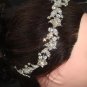 Bridal Headpiece Corsage Czech crystal Rhinestone Brooch tiara pin PI424