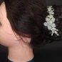 Bridal Headpiece Corsage Czech crystal Rhinestone Brooch tiara pin PI424