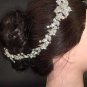 Bridal Headpiece Corsage Czech crystal Rhinestone Brooch tiara pin PI424