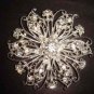 Bridal Vintage style cake Corsage Czech Rhinestone Brooch pin Pi187