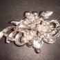 Bridal Faux Pearl Corsage Czech Rhinestone Brooch pin PI126