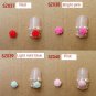 5 mm Wholesale 50 pcs 3D Nail Art Tip resin Flower Rose Decoration DIY lot ND2