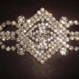 Bridal dress Corsage Czech crystal Rhinestone Brooch pin PI256