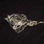 Bridal cake topper scarf decoration Corsage Czech Rhinestone Brooch pin PI524