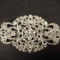 Bridal Crystal rhombus cake dress Corsage Czech Rhinestone Brooch pin PI542