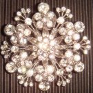 Bridal Crystal Corsage Czech Rhinestone Brooch pin PI23
