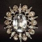 Bridal Bridesmaid Corsage Crystal Rhinestone Brooch pin PI142