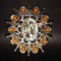Bridal Bridesmaid Corsage Crystal Rhinestone Brooch pin PI142