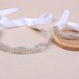3 itme Bridal Rhinestone applique rhinestone headband bracelet necklace HR278