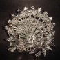 Bridal Vintage Style Corsage Czech crystal Rhinestone Brooch pin PI181