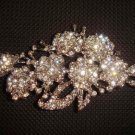 Bridal dress scarf dress Corsage Czech Rhinestone Brooch pin PI372