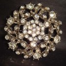 Bridal cake topper derss Decoration Corsage Ccrystal Rhinestone Brooch pin PI226